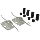 2015 Bmw 528 Disc Brake Hardware Kit 2