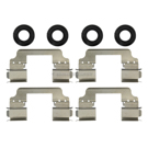 2017 Bmw 740 Disc Brake Hardware Kit 1