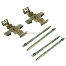 2017 Mini Cooper Disc Brake Hardware Kit 2