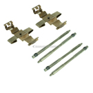 2017 Mini Cooper Disc Brake Hardware Kit 4