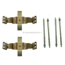 2017 Mini Cooper Disc Brake Hardware Kit 1