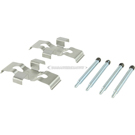 1982 Mercedes Benz 380SEL Disc Brake Hardware Kit 2