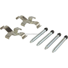 1992 Mercedes Benz 300E Disc Brake Hardware Kit 2