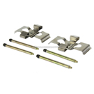 1987 Mercedes Benz 560SEC Disc Brake Hardware Kit 2