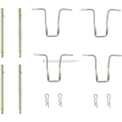 1977 Mercedes Benz 300D Disc Brake Hardware Kit 1