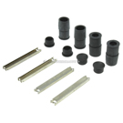 1999 Mercedes Benz ML430 Disc Brake Hardware Kit 4