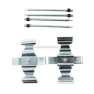2000 Mercedes Benz ML430 Disc Brake Hardware Kit 1