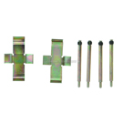 2000 Mercedes Benz ML430 Disc Brake Hardware Kit 1