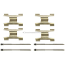2004 Mercedes Benz E55 AMG Disc Brake Hardware Kit 1