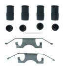 2012 Mercedes Benz E350 Disc Brake Hardware Kit 1