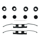 2005 Freightliner Sprinter Van Disc Brake Hardware Kit 1