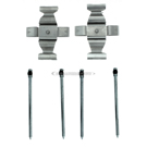 2005 Mercedes Benz C320 Disc Brake Hardware Kit 1