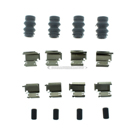 2012 Freightliner Sprinter Van Disc Brake Hardware Kit 1
