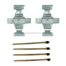 2012 Mercedes Benz S600 Disc Brake Hardware Kit 1