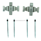 2007 Mercedes Benz C350 Disc Brake Hardware Kit 1
