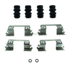 2004 Mercedes Benz E320 Disc Brake Hardware Kit 1