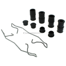 2004 Mercedes Benz E320 Disc Brake Hardware Kit 2
