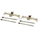 2012 Mercedes Benz E63 AMG Disc Brake Hardware Kit 2