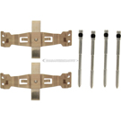 2012 Mercedes Benz E63 AMG Disc Brake Hardware Kit 1