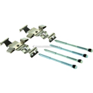 2012 Mercedes Benz E550 Disc Brake Hardware Kit 2