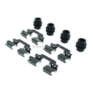 2012 Mercedes Benz ML350 Disc Brake Hardware Kit 4