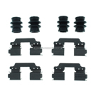 2012 Mercedes Benz ML350 Disc Brake Hardware Kit 1