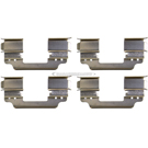 2015 Mercedes Benz ML400 Disc Brake Hardware Kit 1