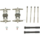 2017 Mercedes Benz S550e Disc Brake Hardware Kit 1