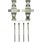 2013 Mercedes Benz SL550 Disc Brake Hardware Kit 1