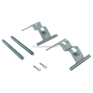 2000 Porsche 911 Disc Brake Hardware Kit 3
