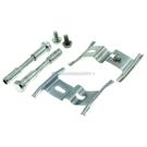 2012 Audi Q7 Disc Brake Hardware Kit 2