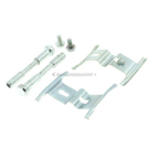 2012 Audi Q7 Disc Brake Hardware Kit 4
