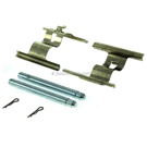 2012 Audi Q7 Disc Brake Hardware Kit 3