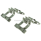 2014 Porsche Boxster Disc Brake Hardware Kit 3