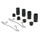 1993 Suzuki Samurai Disc Brake Hardware Kit 4