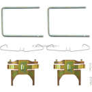 1982 Saab 900 Disc Brake Hardware Kit 1