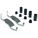 2012 Volvo S80 Disc Brake Hardware Kit 2