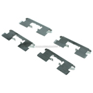 2000 Suzuki Swift Disc Brake Hardware Kit 2