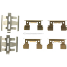 1987 Honda Prelude Disc Brake Hardware Kit 1