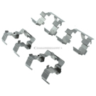 1987 Acura Integra Disc Brake Hardware Kit 3