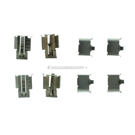 Centric Parts Disc Brake Hardware Kit 117.40010