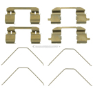 2007 Honda Element Disc Brake Hardware Kit 1