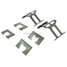 2013 Suzuki Kizashi Disc Brake Hardware Kit 2