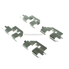 2012 Honda Ridgeline Disc Brake Hardware Kit 4