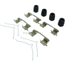 2014 Acura ILX Disc Brake Hardware Kit 4