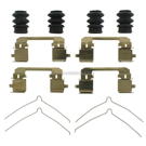 2014 Acura ILX Disc Brake Hardware Kit 1
