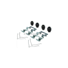 2012 Honda Pilot Disc Brake Hardware Kit 4
