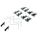 2016 Honda Pilot Disc Brake Hardware Kit 3