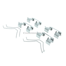 2012 Honda Civic Disc Brake Hardware Kit 4