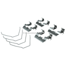 2012 Honda Civic Disc Brake Hardware Kit 2